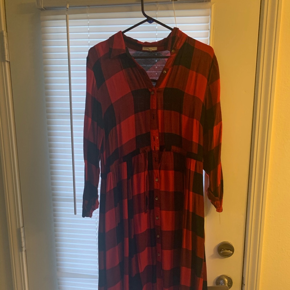 Plaid dress